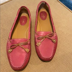 Clark Dunbar Racer Flats - Pink